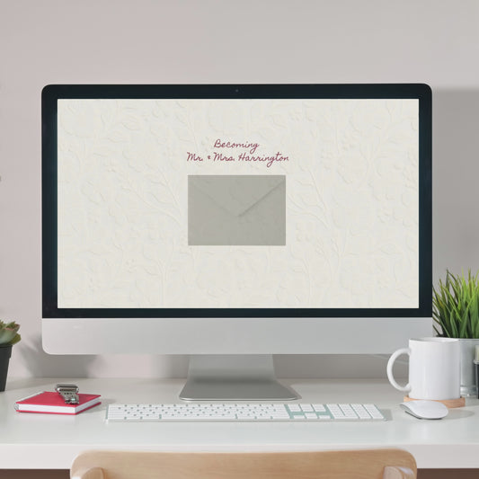 Floral Wedding Website Template - Editable Canva Website with RSVP
